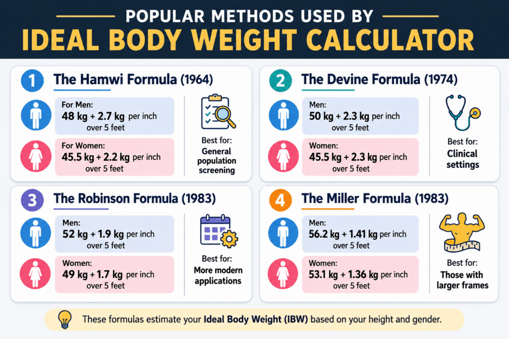 Miller Formula Ideal Body Weight Calculator - Fit Calculator